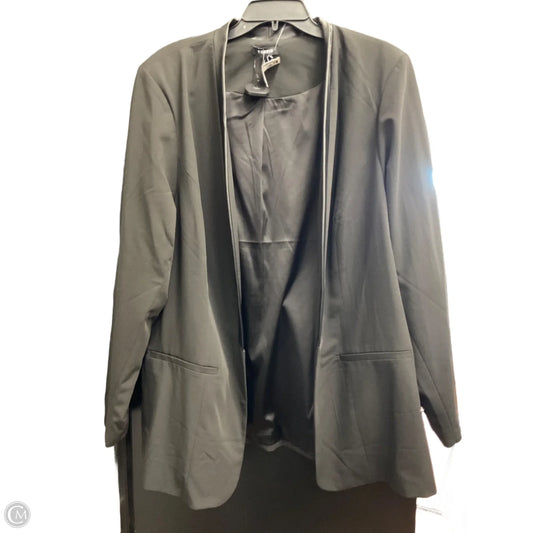 Blazer By Torrid In Black, Size: 3x