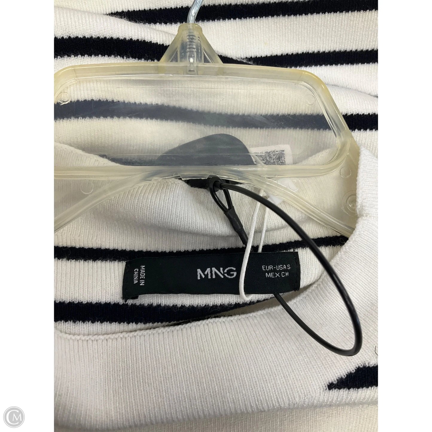 Dress Casual Midi By Mng In Striped Pattern, Size: S