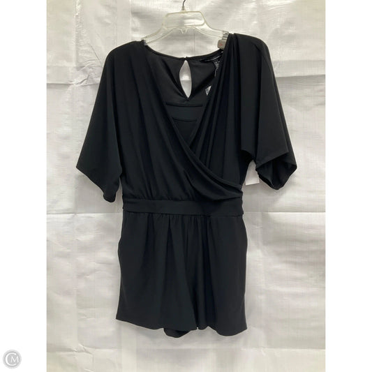 Romper By White House Black Market In Black, Size: S