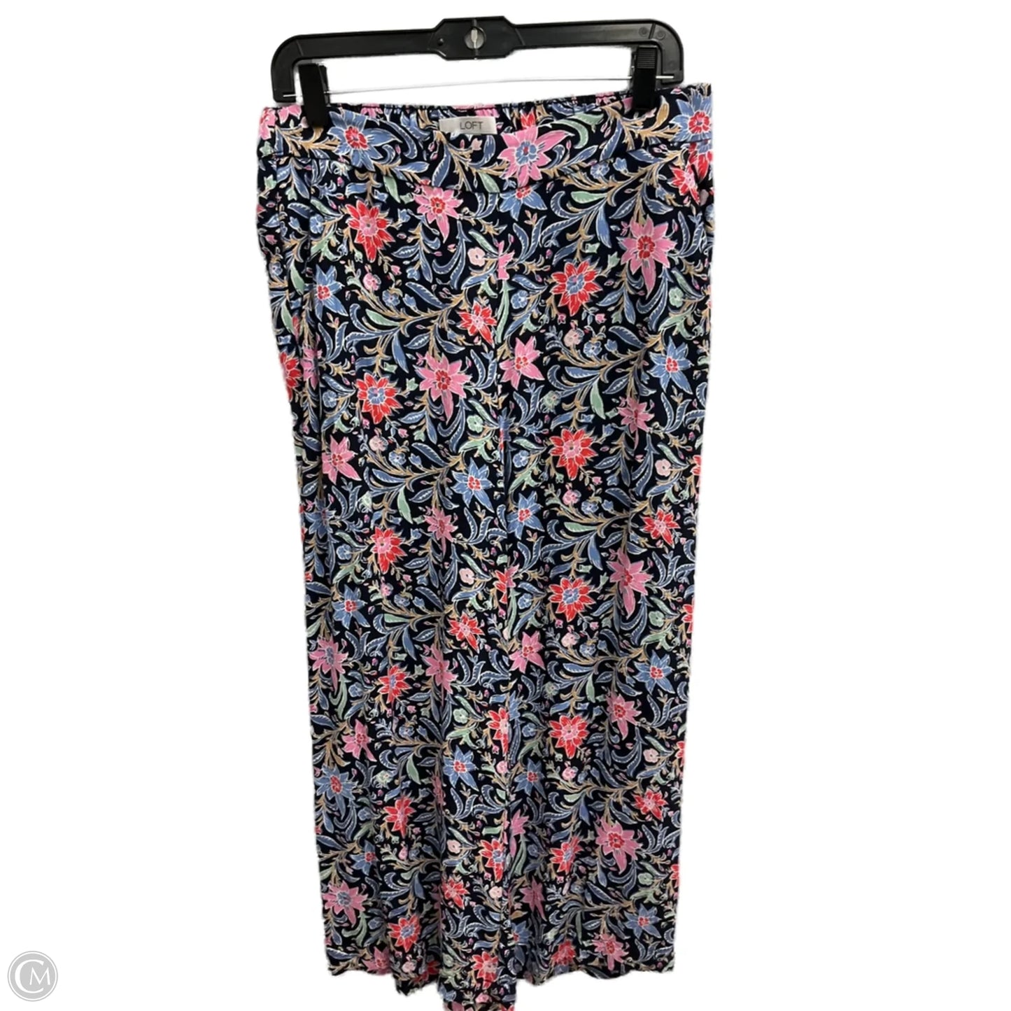 Pants Lounge By Loft In Floral Print, Size: S