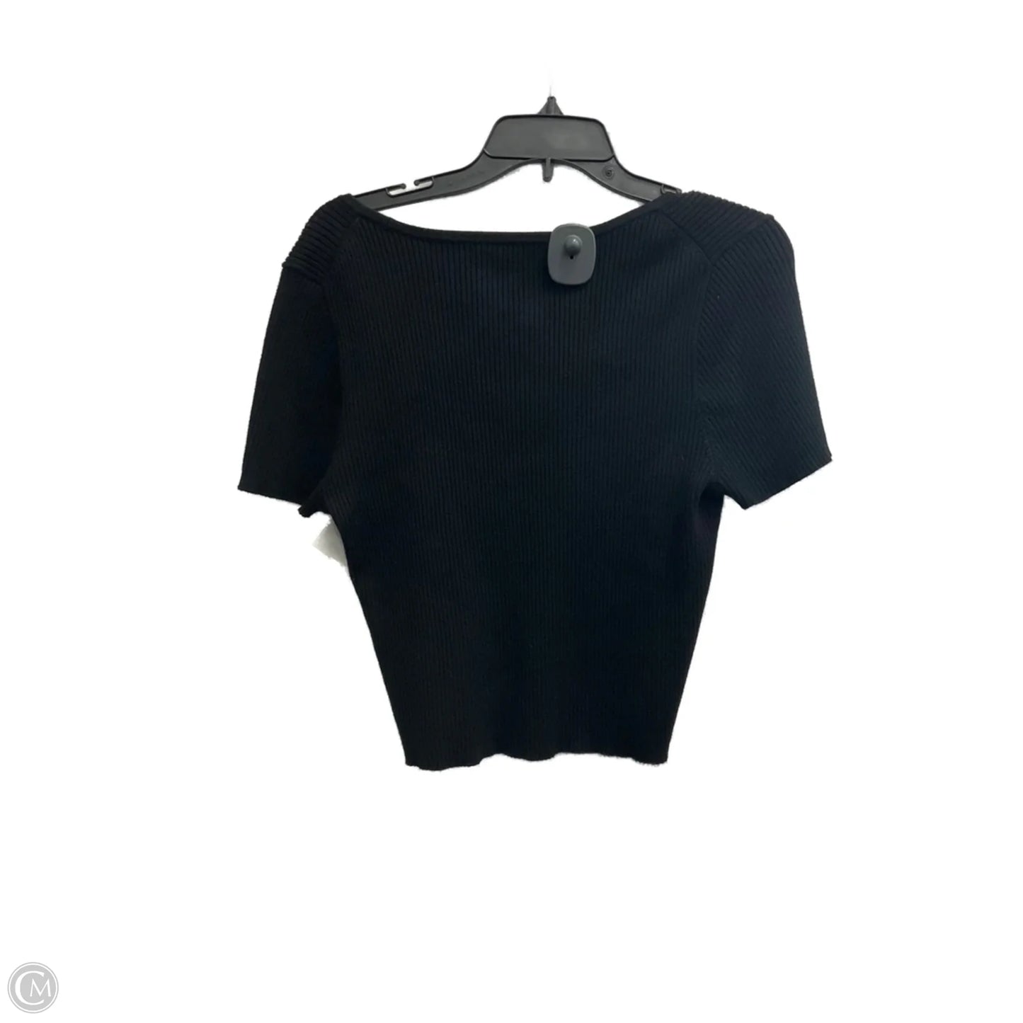 Top Short Sleeve By Madewell In Black, Size: Xl
