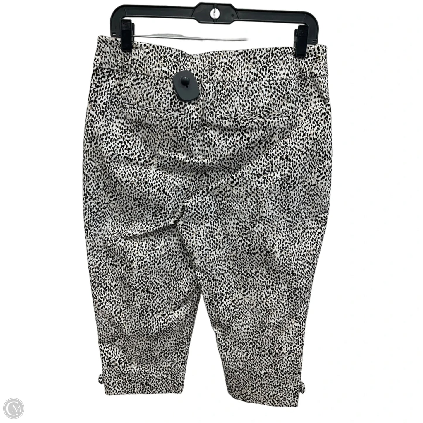 Capris By Chicos In Animal Print, Size: M