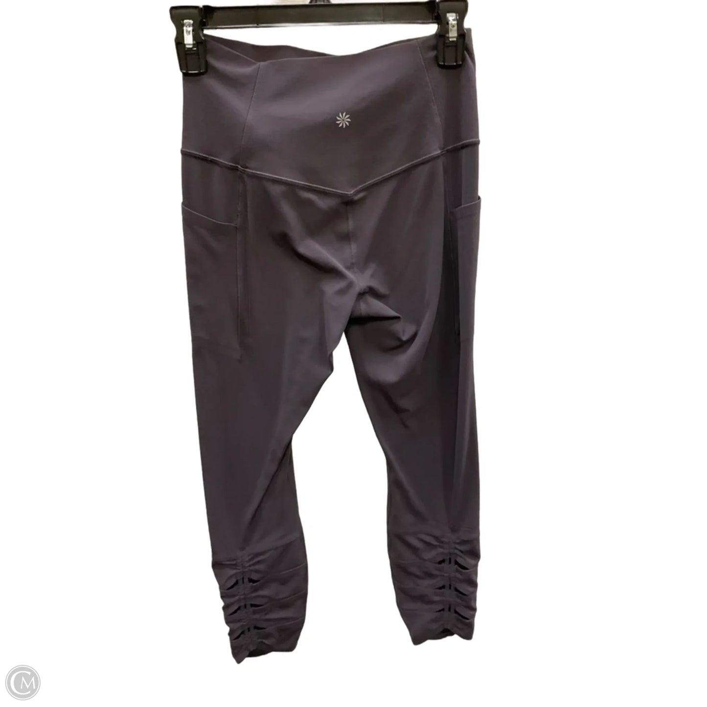 Athletic Leggings By Athleta In Purple, Size: S