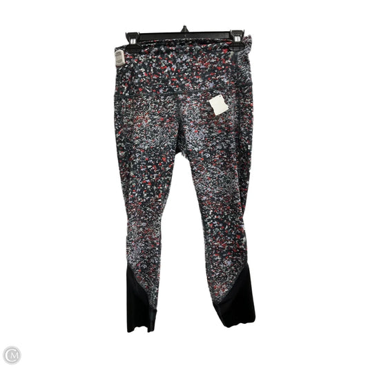 Athletic Capris By Lululemon In Floral Print, Size: 8