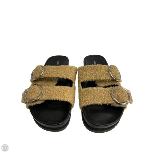 Sandals Flats By Marc Fisher In Black, Size: 6