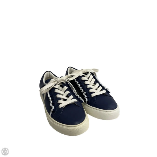 Shoes Designer By Tory Burch In Navy, Size: 7