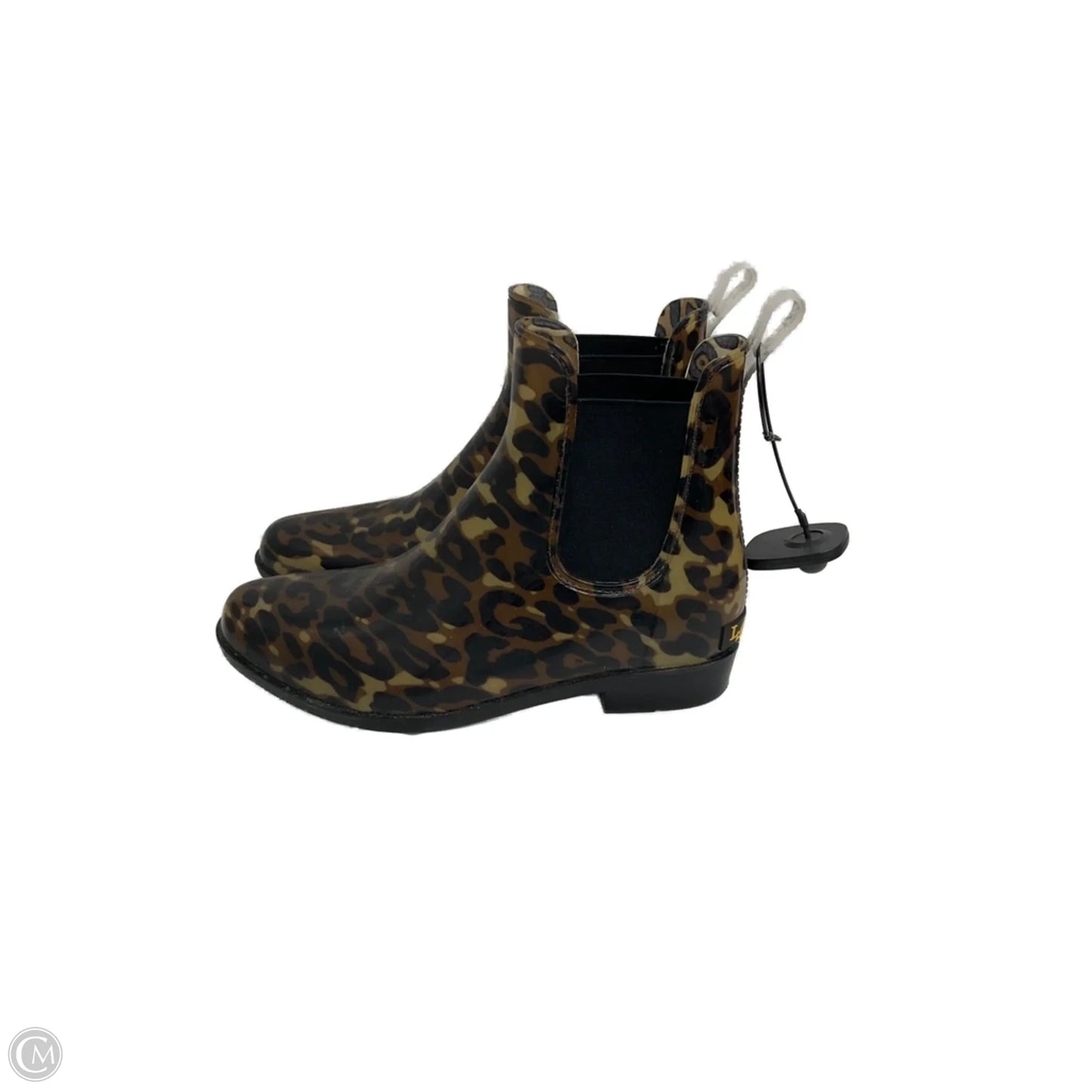Boots Rain By Lauren By Ralph Lauren In Animal Print, Size: 8