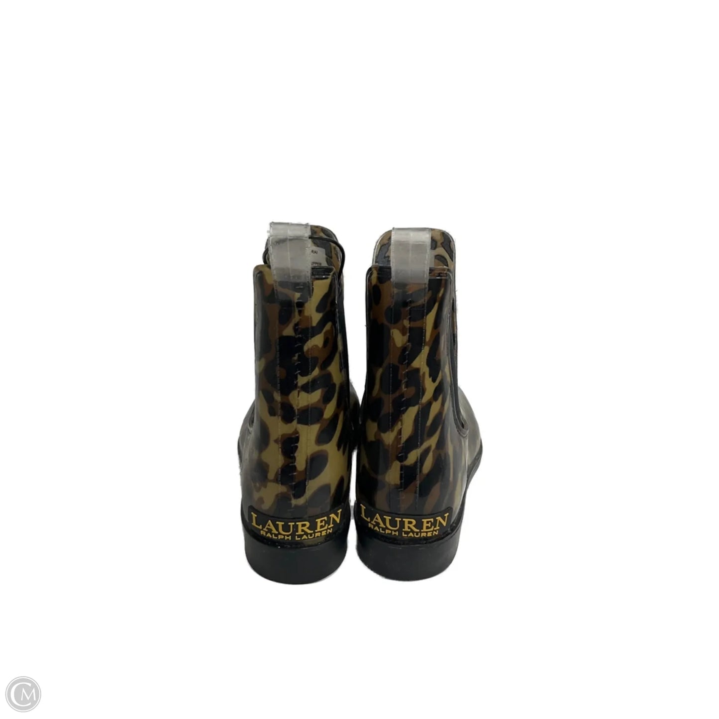 Boots Rain By Lauren By Ralph Lauren In Animal Print, Size: 8