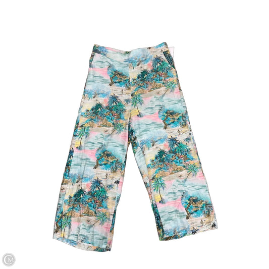 Pants Linen By C And C In Multi-colored, Size: Xl