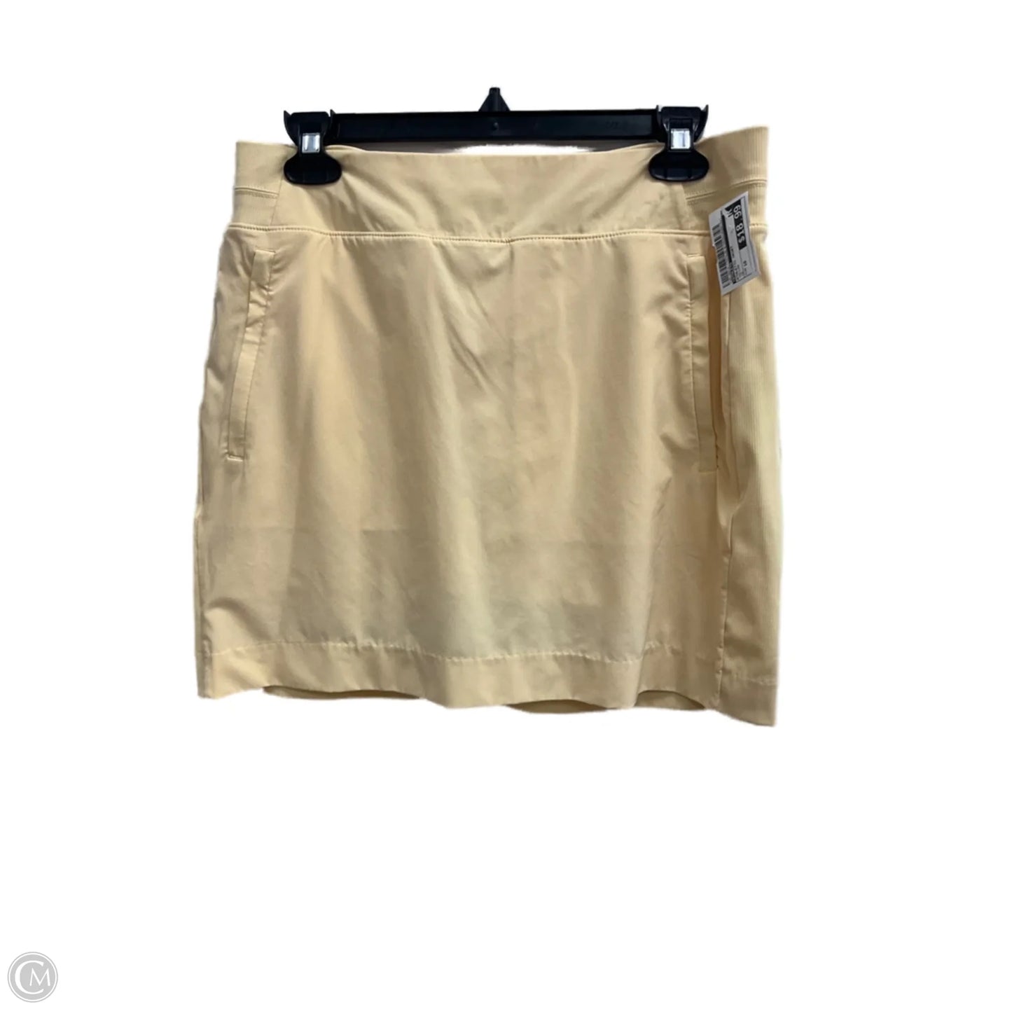 Athletic Skort By Athleta In Yellow, Size: 10