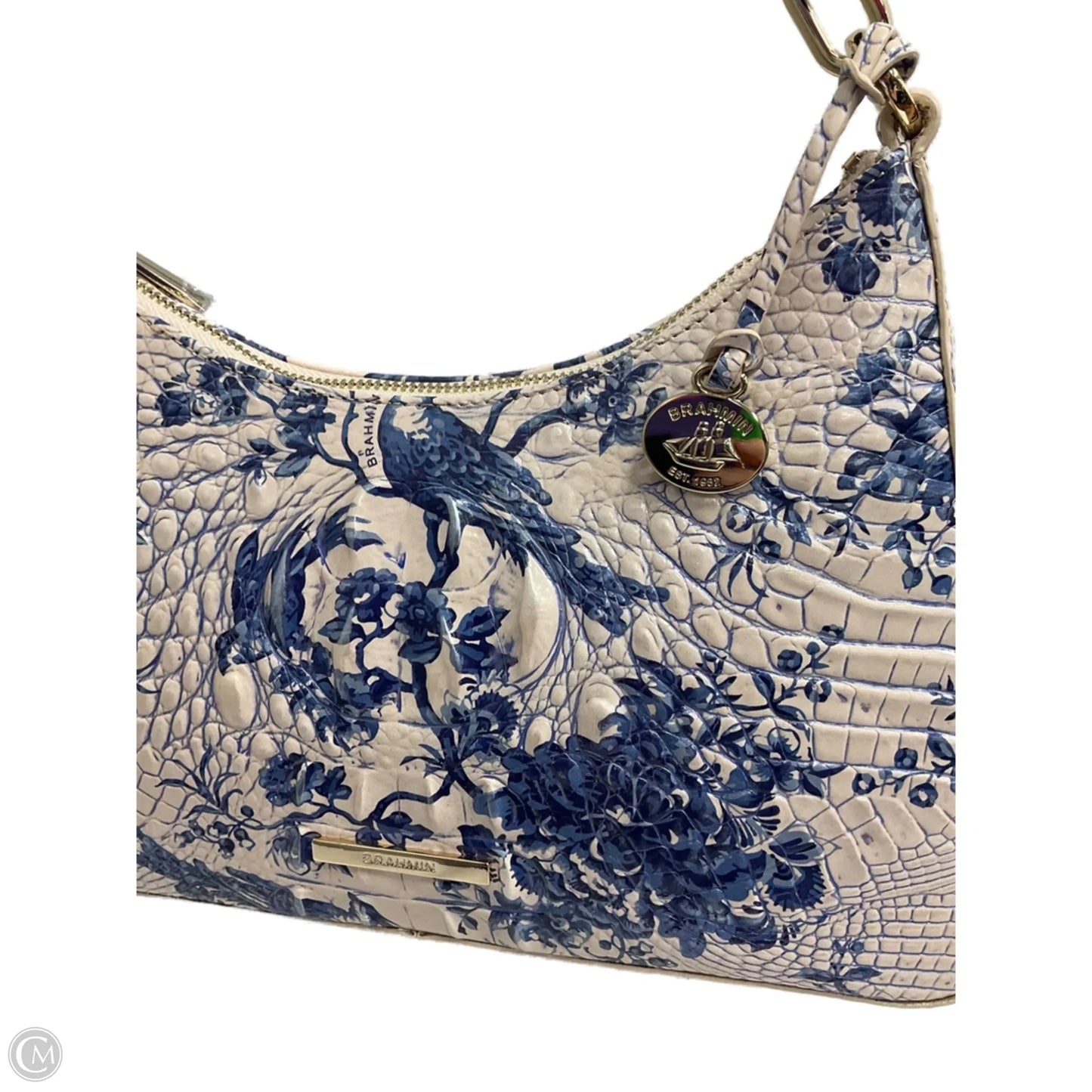 Handbag Designer By Brahmin, Size: Small