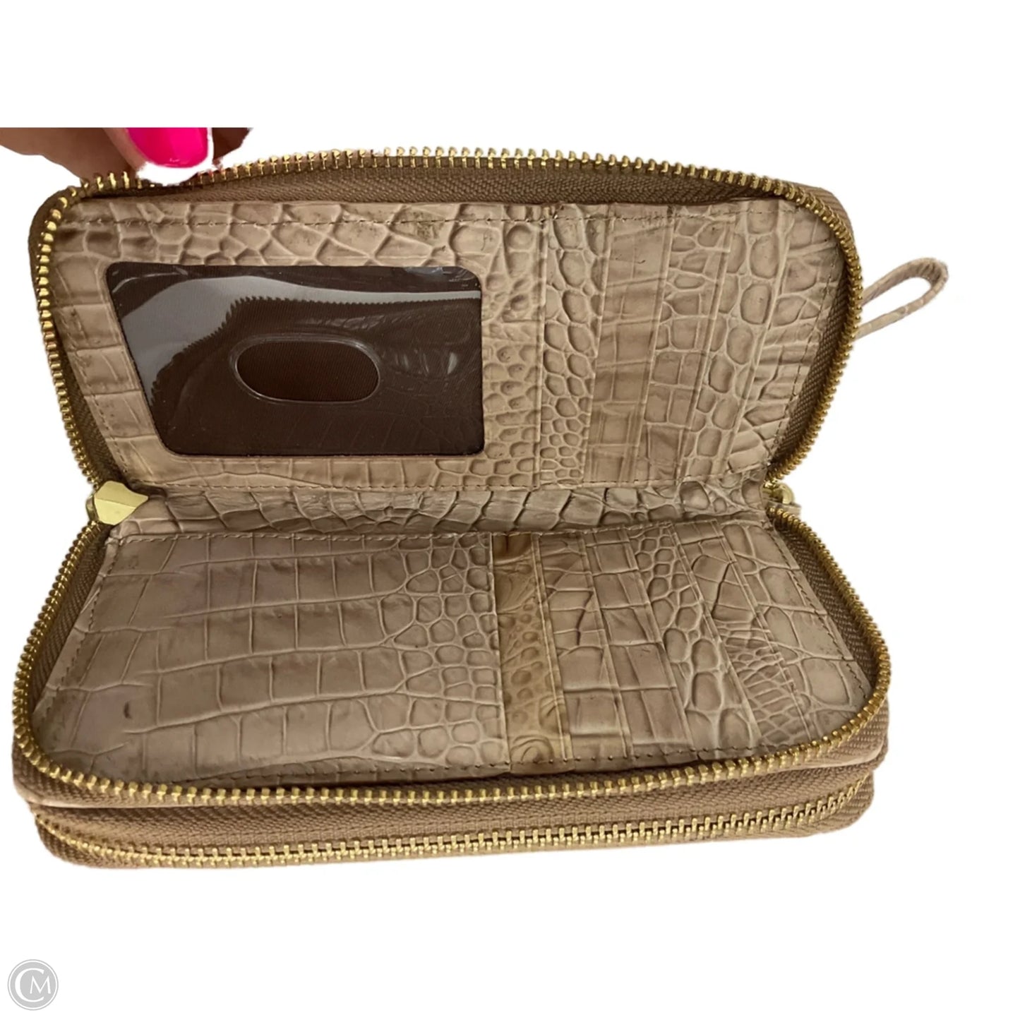 Wristlet Designer By Brahmin, Size: Small