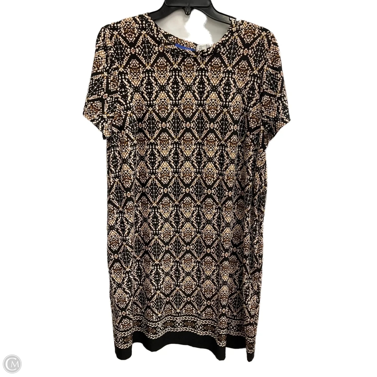 Dress Casual Short By Apt 9 In Animal Print, Size: L