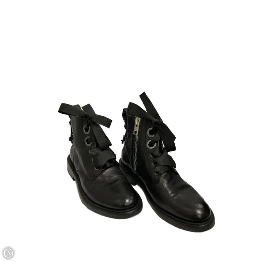 Boots Ankle Flats By Zadig And Voltaire In Black, Size: 8.5