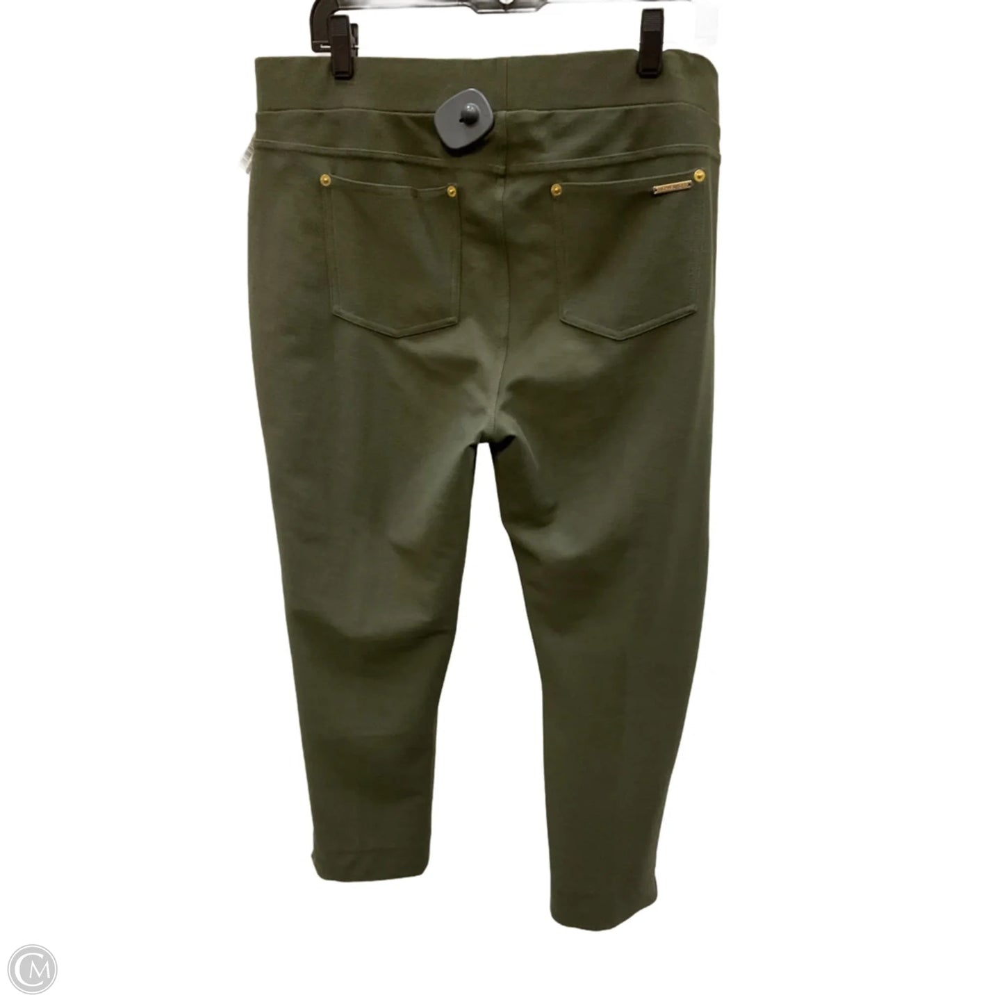 Capris By Michael By Michael Kors In Green, Size: Xl