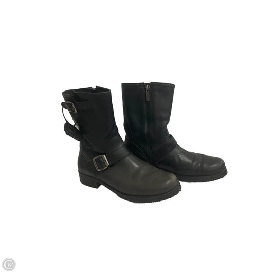 Boots Ankle Flats By Harley Davidson In Black, Size: 8.5