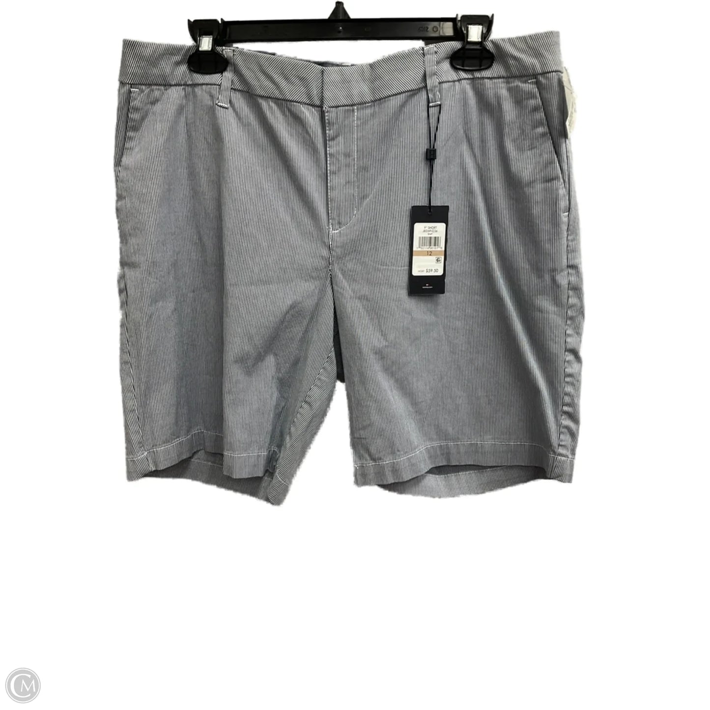 Shorts By Tommy Hilfiger In Striped Pattern, Size: 12