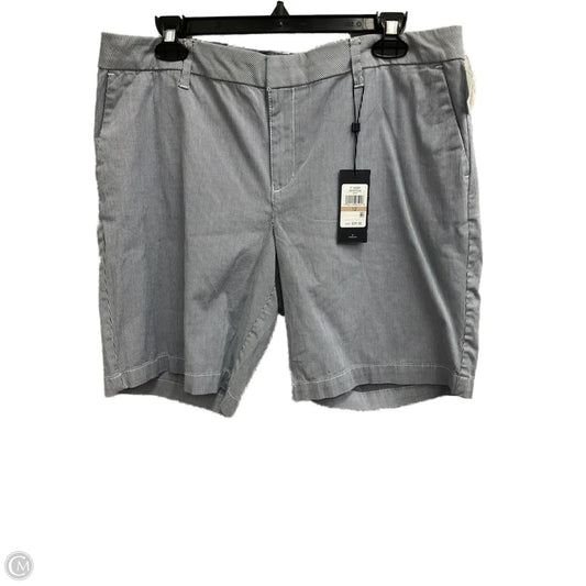 Shorts By Tommy Hilfiger In Striped Pattern, Size: 12