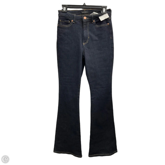 Jeans Boot Cut By Banana Republic In Blue Denim, Size: 4