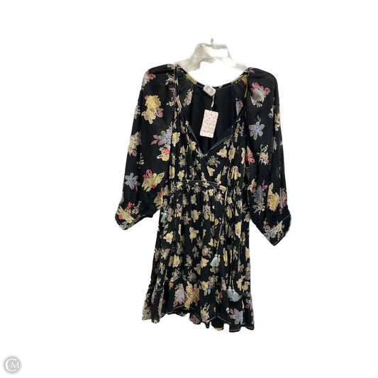 Dress Casual Short By Free People In Floral Print, Size: Xs