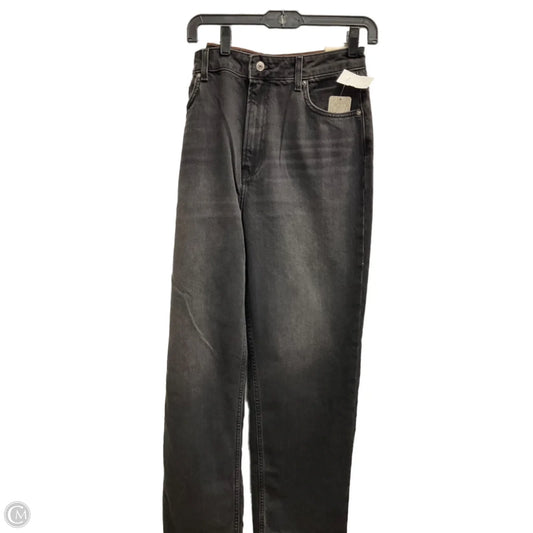 Jeans Straight By We The Free In Black Denim, Size: 14