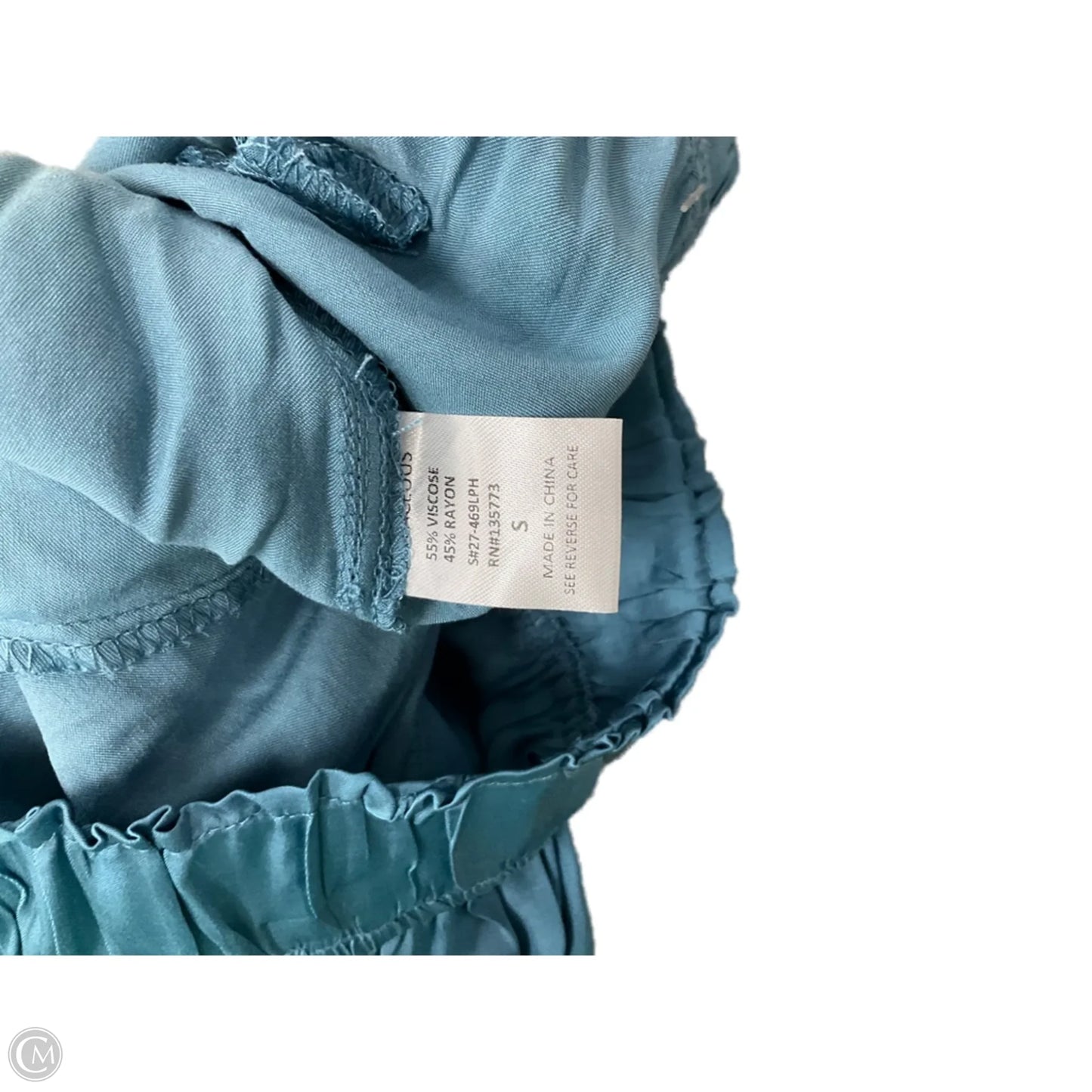 Pants Lounge By Olivaceous In Blue, Size: S