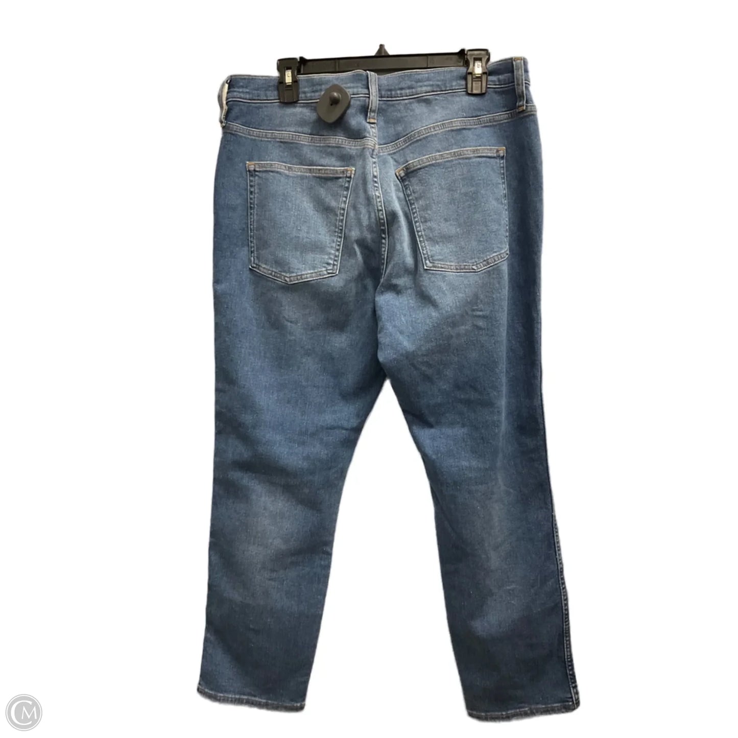 Jeans Straight By J. Crew In Blue Denim, Size: 14