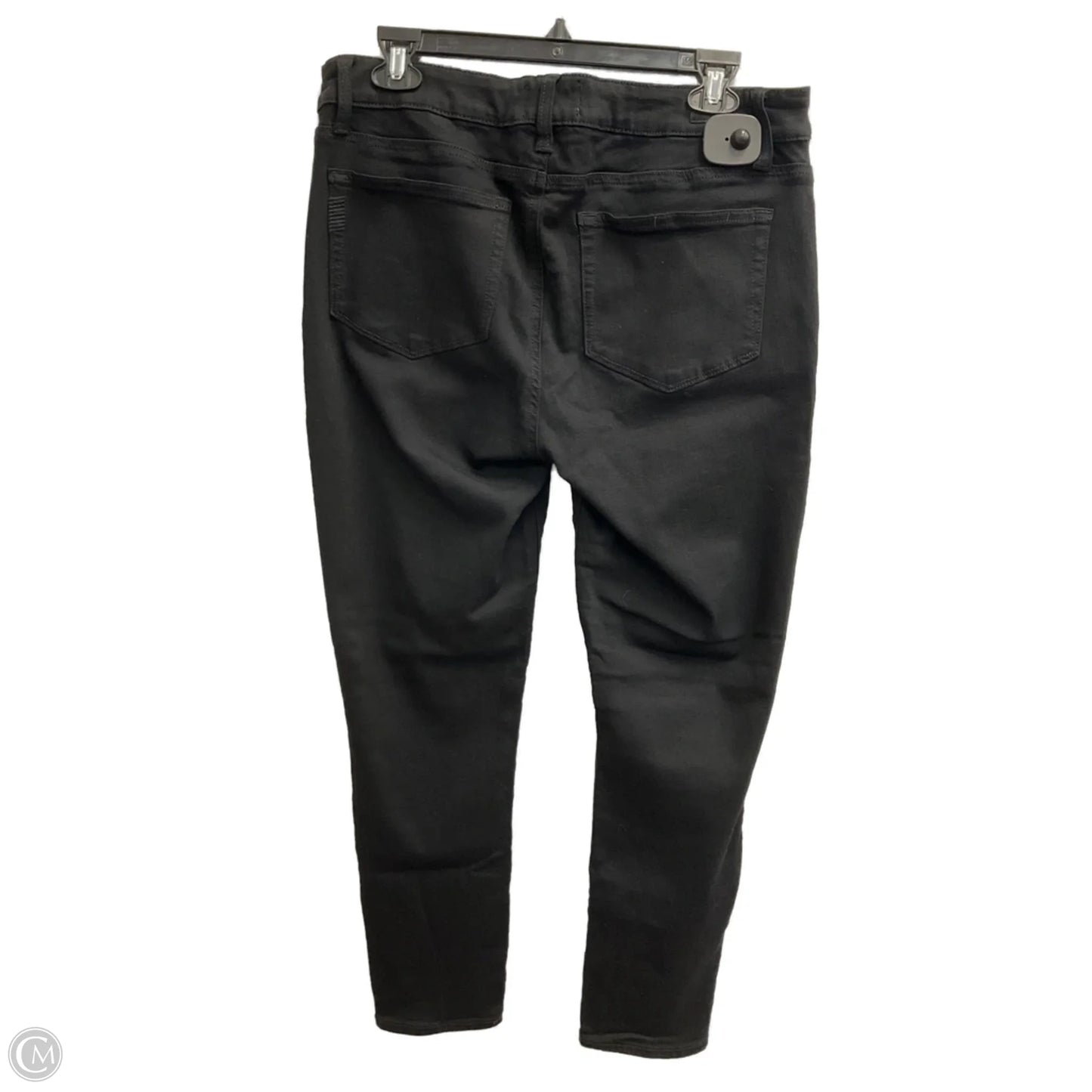 Jeans Skinny By Paige In Black, Size: 14