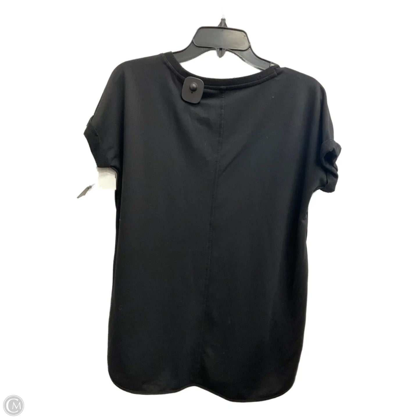 Top Short Sleeve By Sonoma In Black, Size: S