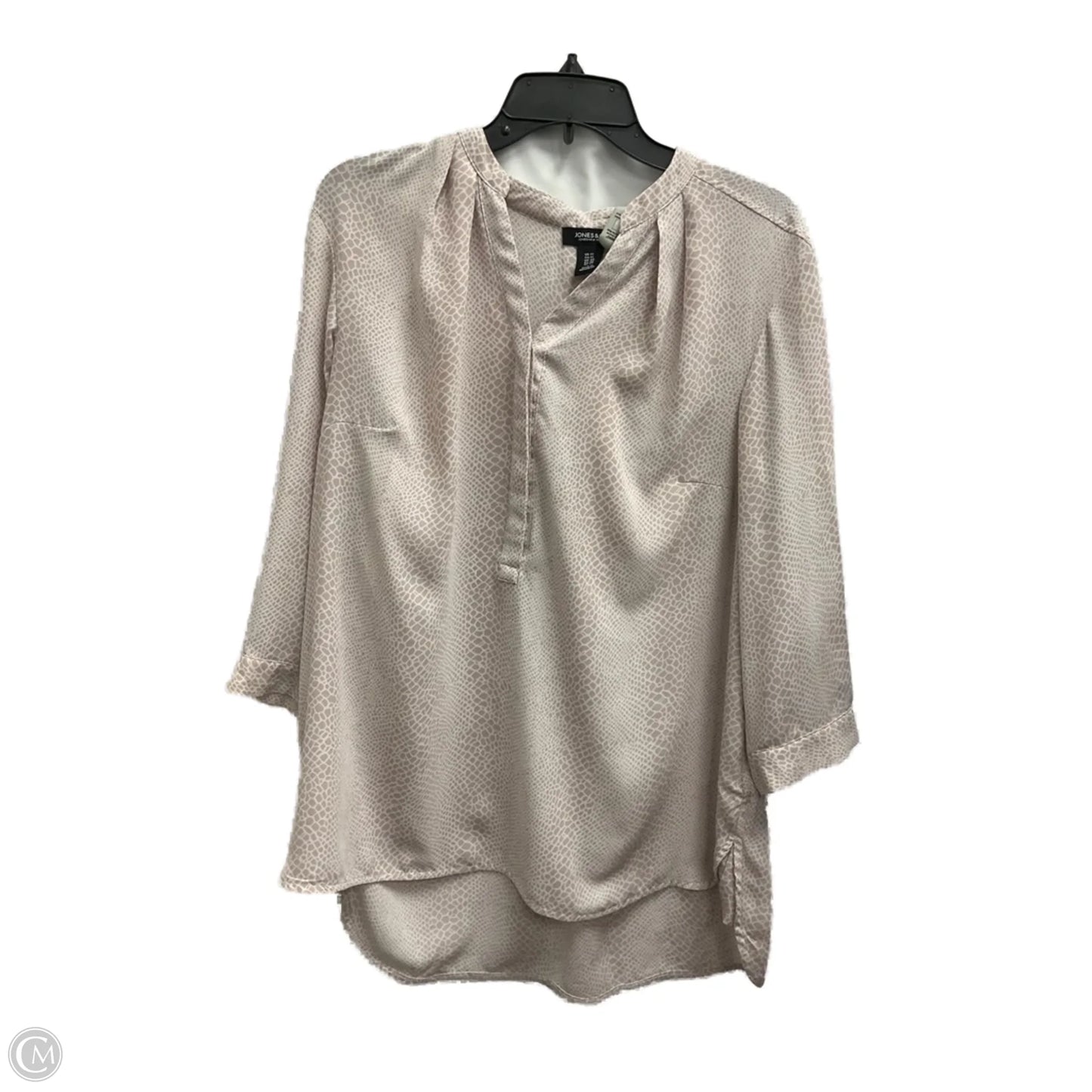 Top 3/4 Sleeve By Jones And Co In Pink, Size: 1x