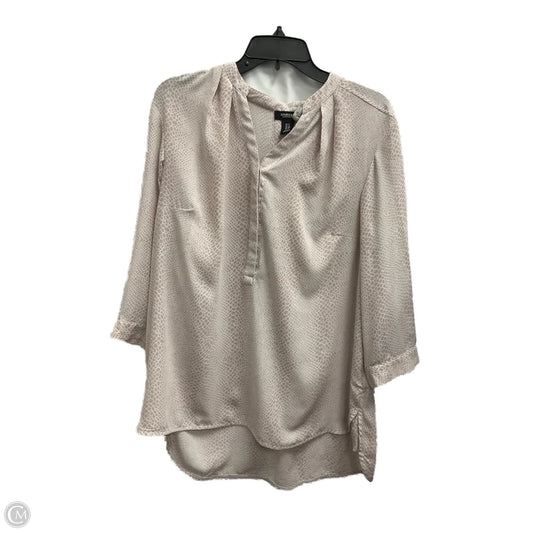 Top 3/4 Sleeve By Jones And Co In Pink, Size: 1x