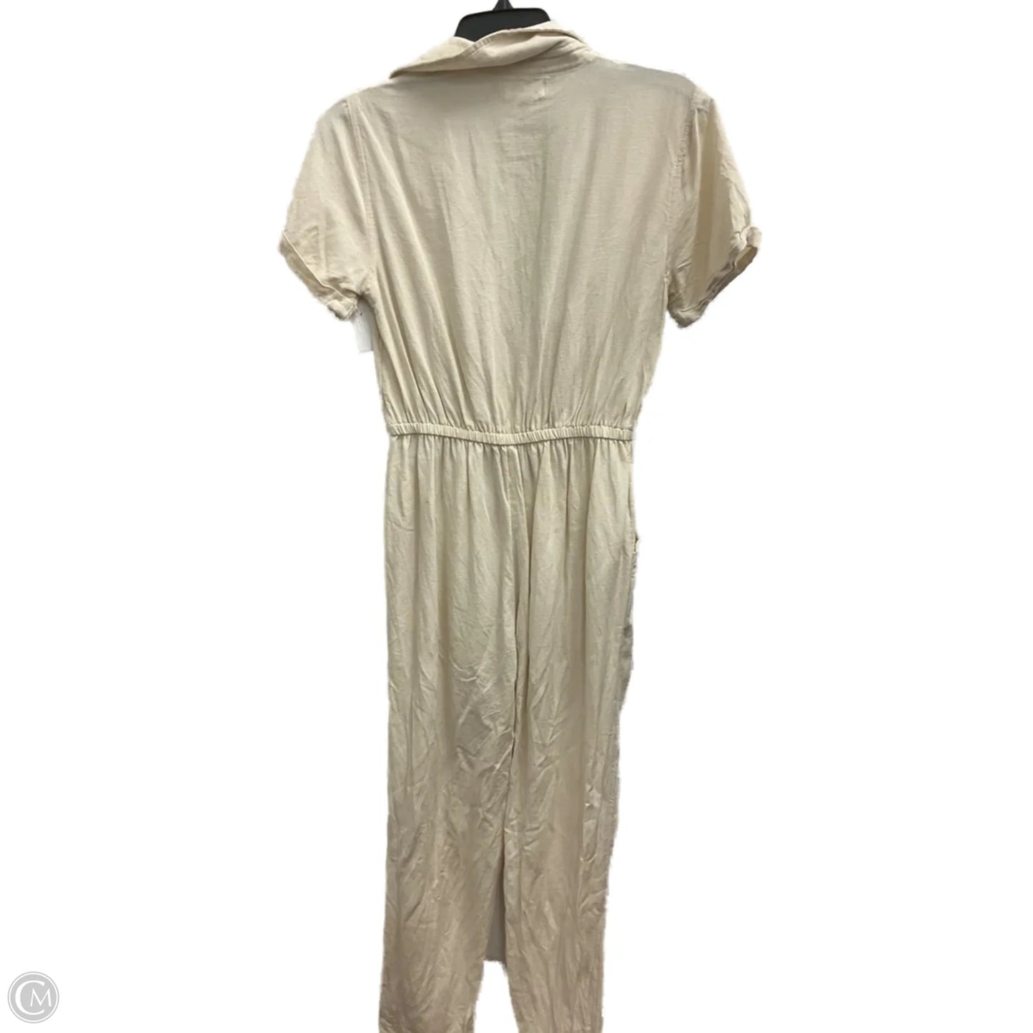 Jumpsuit By Japna In Cream, Size: S