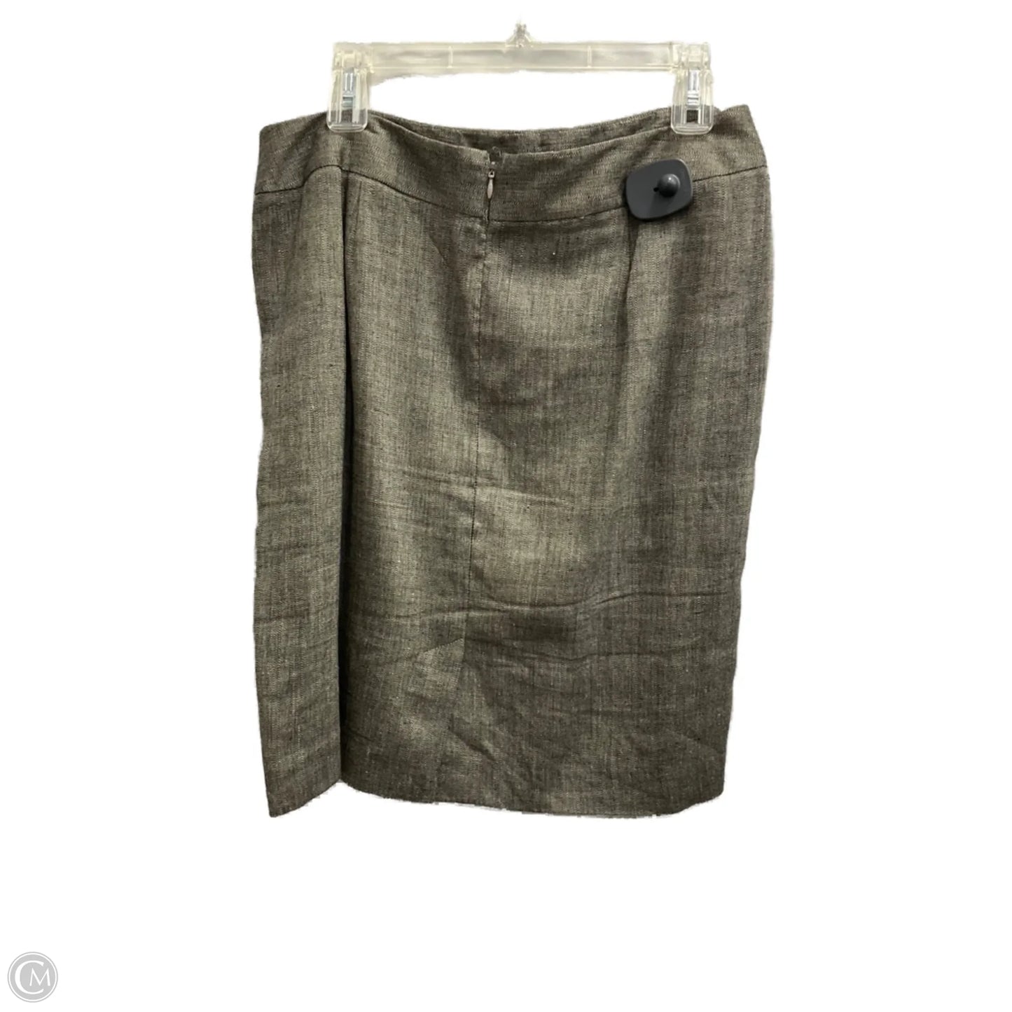 Skirt Midi By Grace In Taupe, Size: 10