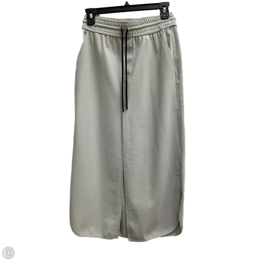 Skirt Midi By Zara In Grey, Size: Xs