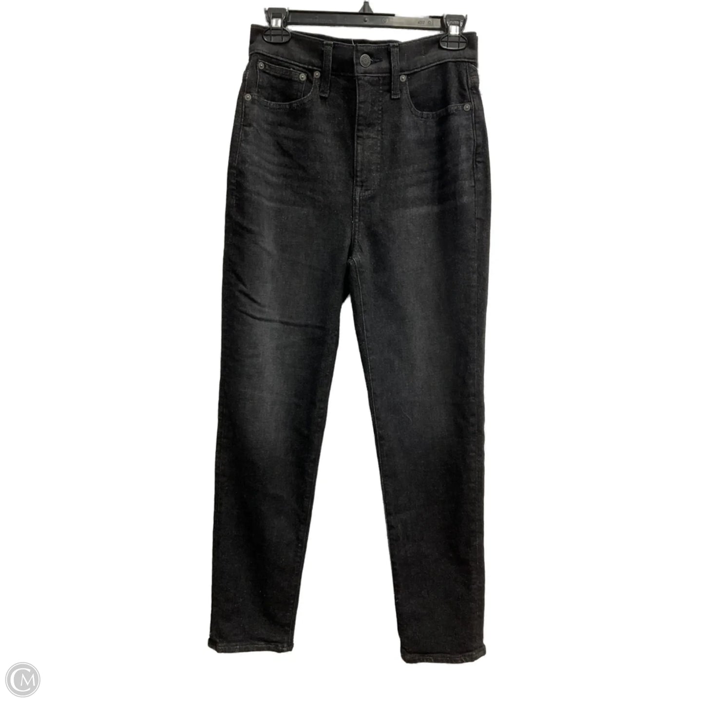 Jeans Straight By Madewell In Black, Size: 2