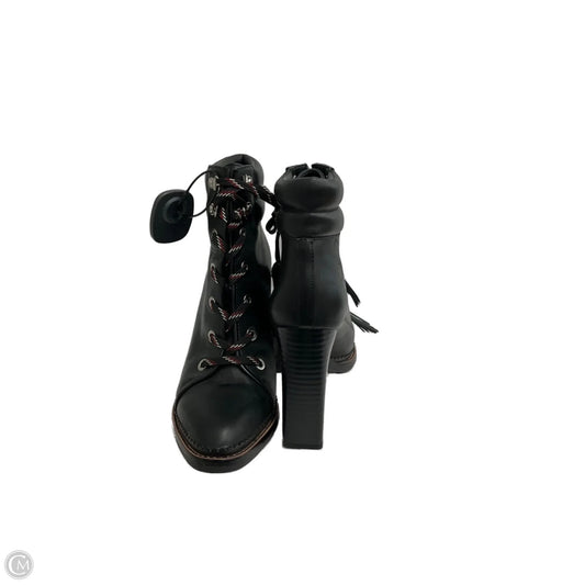 Boots Ankle Heels By Sam Edelman In Black, Size: 7.5