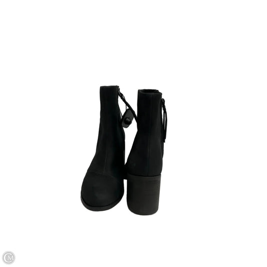 Boots Ankle Heels By Toms In Black, Size: 8.5