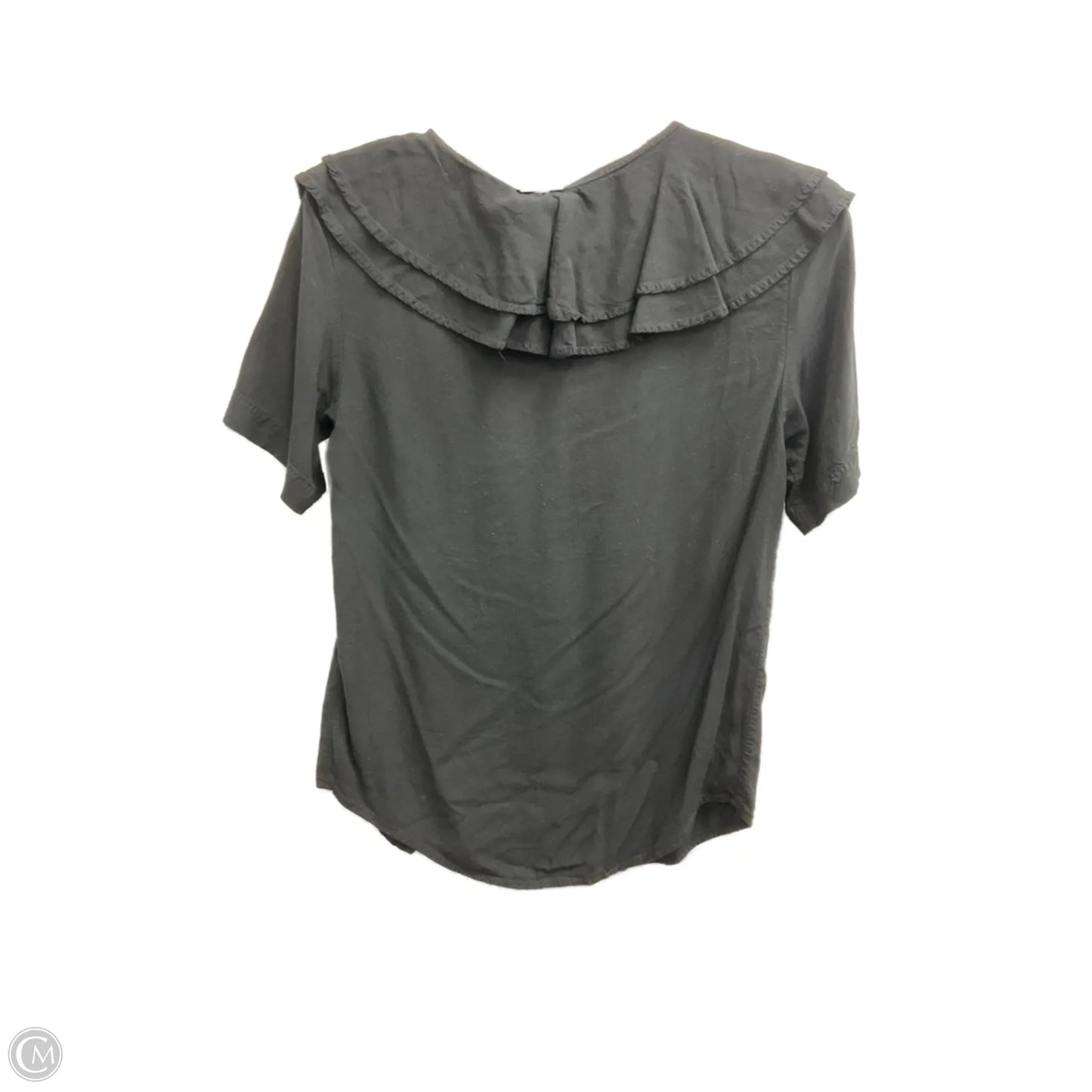 Top Short Sleeve By Clothes Mentor In Black, Size: S