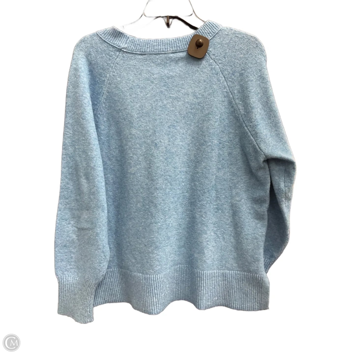 Top Long Sleeve By Loft In Blue, Size: M