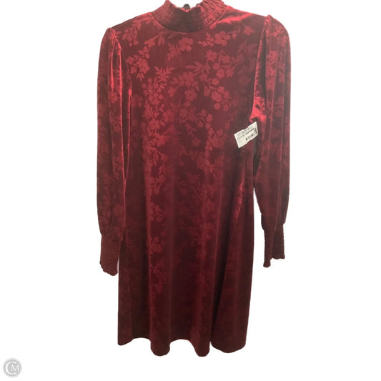 Dress Casual Short By Matilda Jane In Red, Size: S