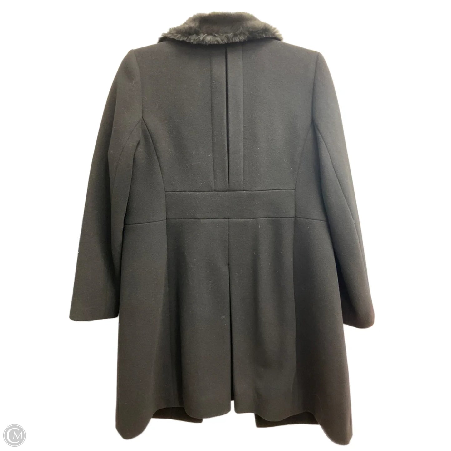 Coat Peacoat By Talbots In Black, Size: Xs