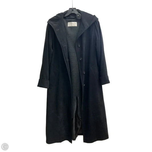Coat Trench Coat By Jones New York In Black, Size: Xs