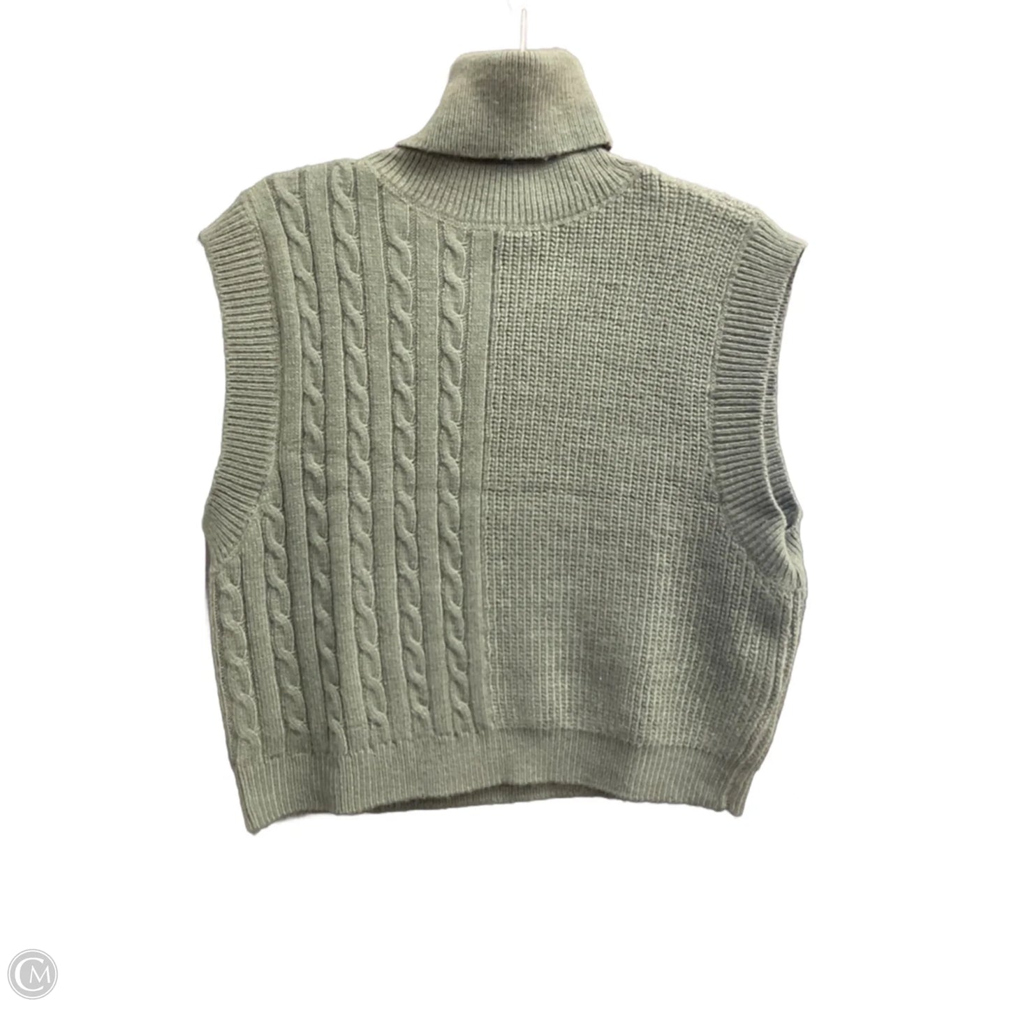 Top Sleeveless By Le Lis In Green, Size: S