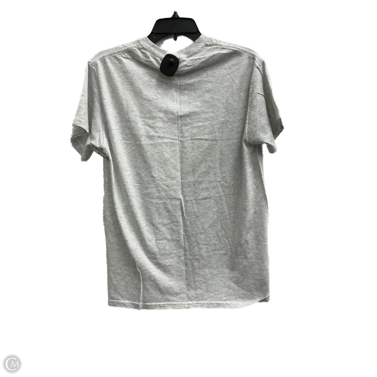 Top Short Sleeve By Gildan In Grey, Size: M