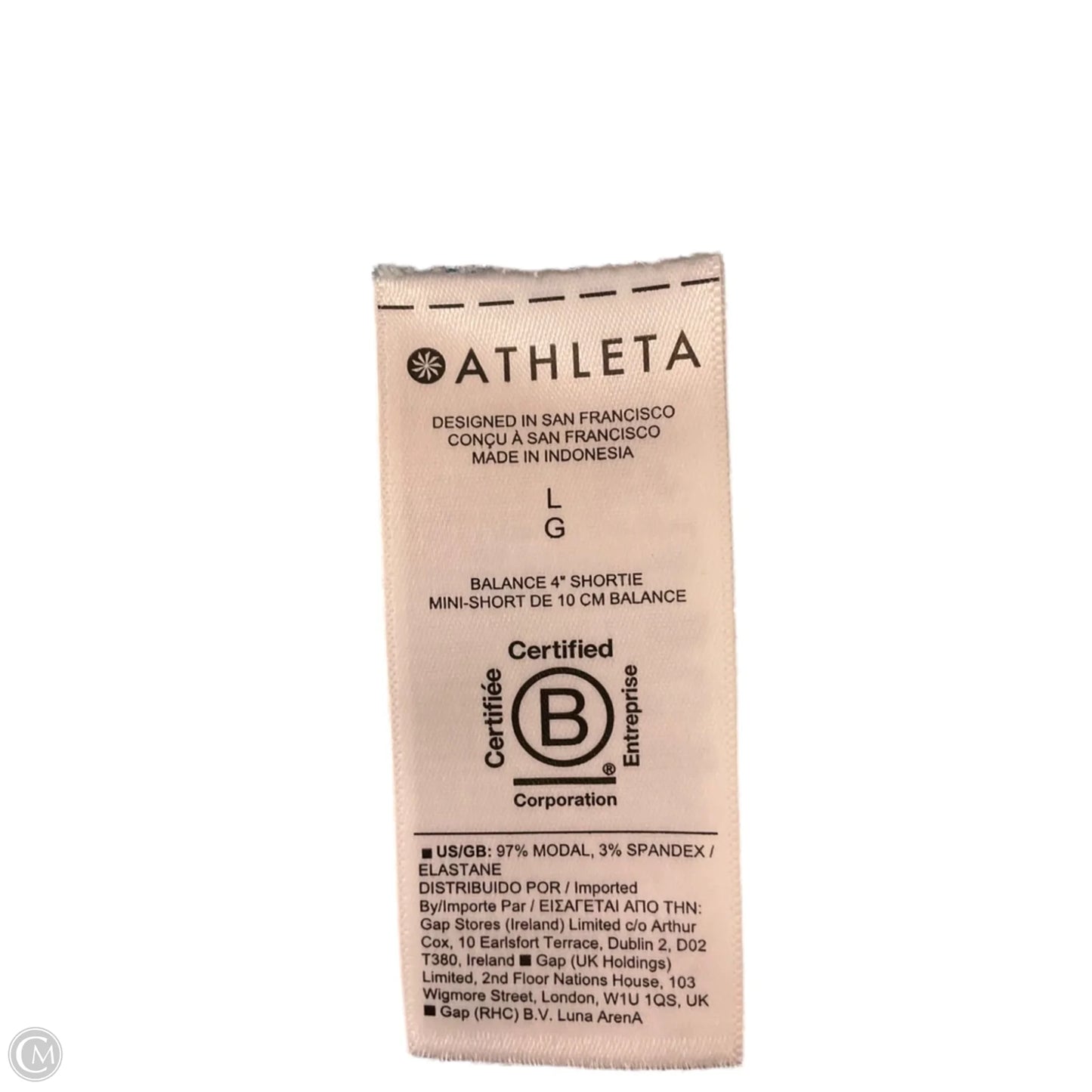 Athletic Shorts By Athleta In Animal Print, Size: L