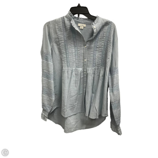 Top Long Sleeve By Sundance In Blue, Size: S