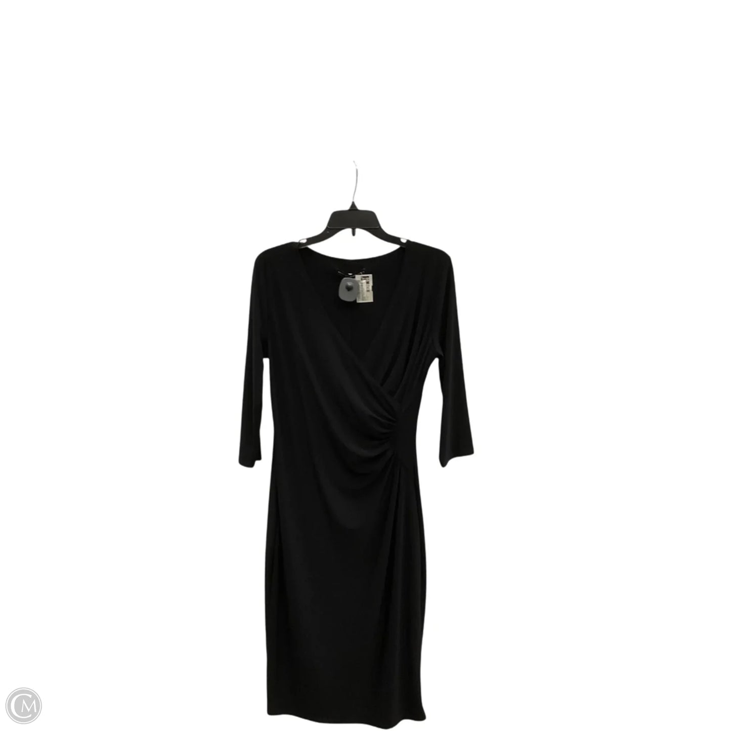 Dress Party Midi By White House Black Market In Black, Size: M
