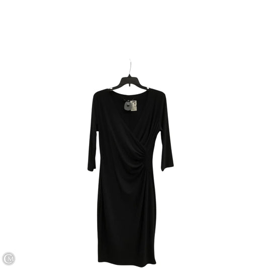 Dress Party Midi By White House Black Market In Black, Size: M