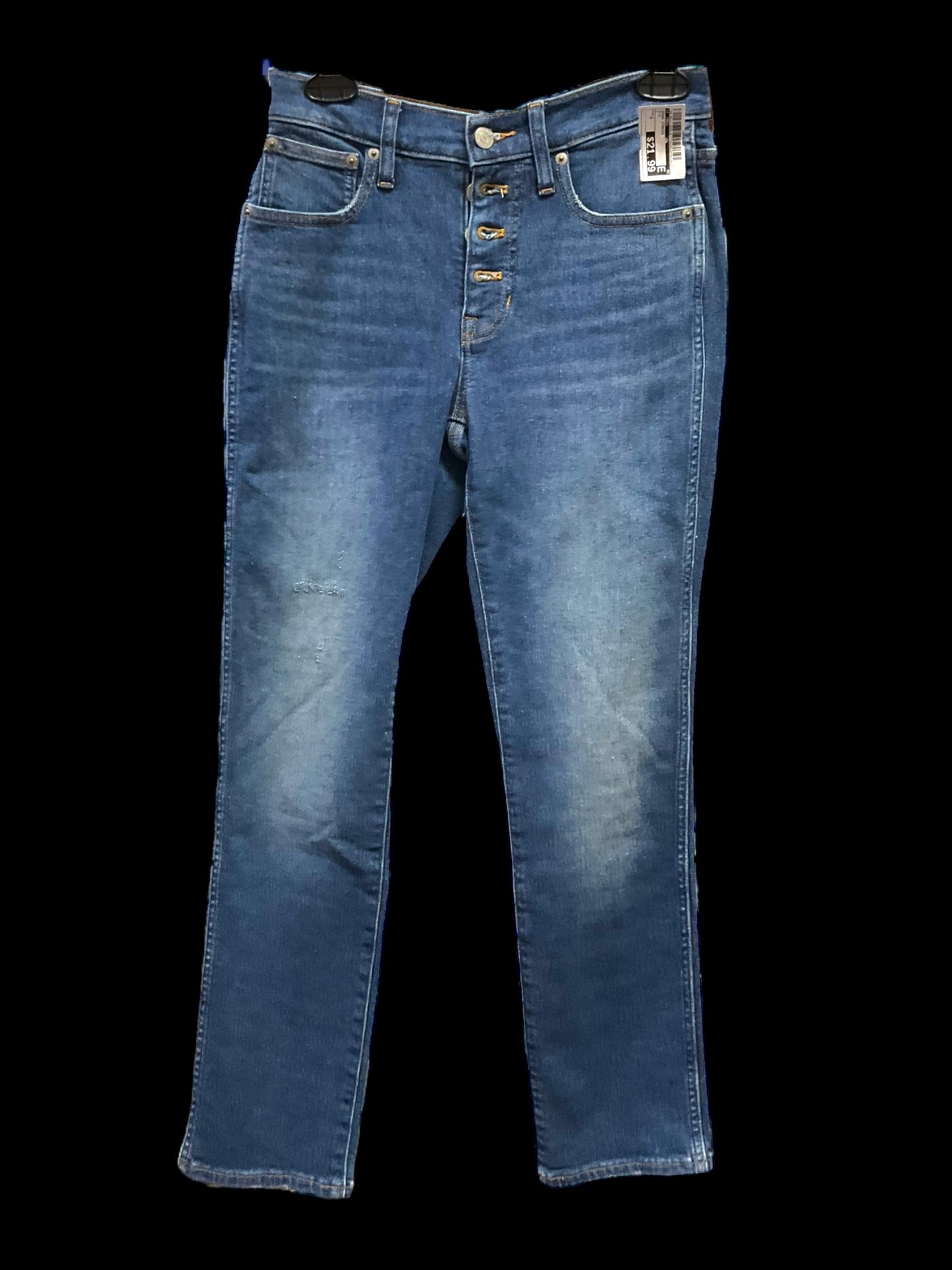 Jeans Straight By J. Crew In Blue, Size: 2