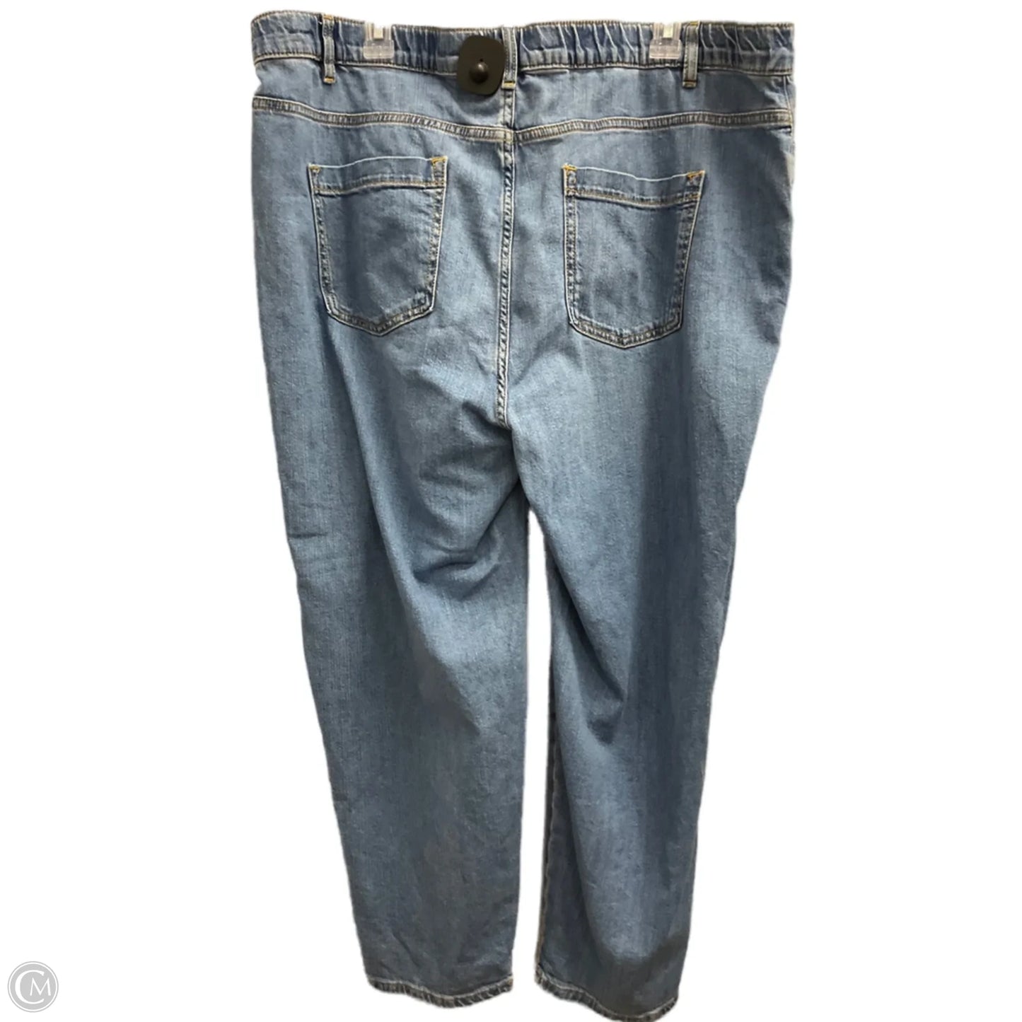 Jeans Straight By J. Jill In Blue Denim, Size: Xl